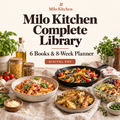 Milo Kitchen Complete Library — 6 Books & 8-Week Planner